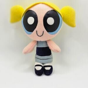 Vintage 2000 Cartoon Network Powerpuff Girls Bubbles Mini Plush